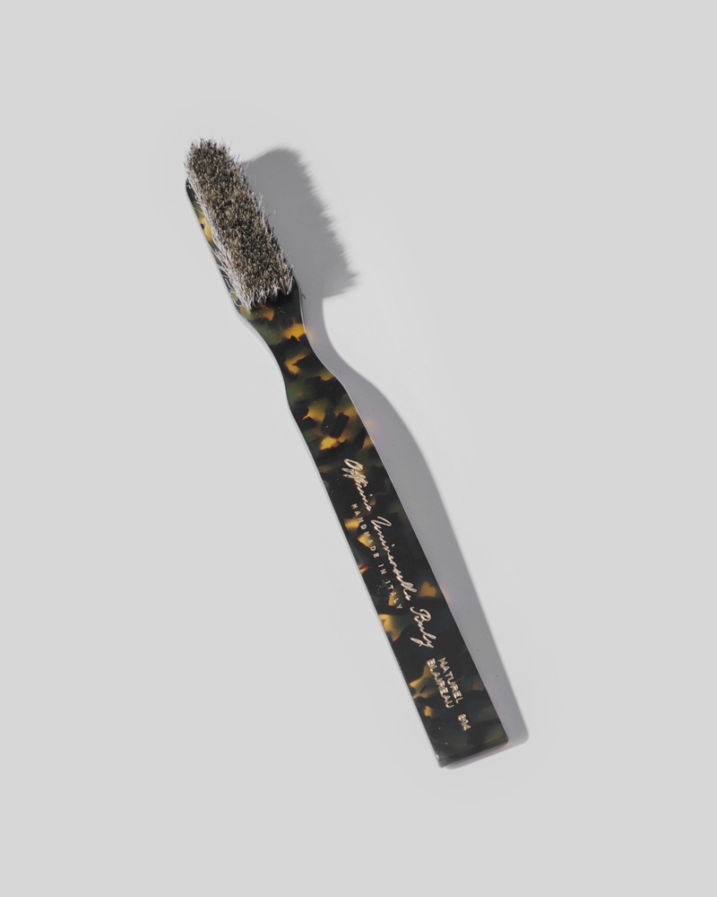 Toothbrush in badger