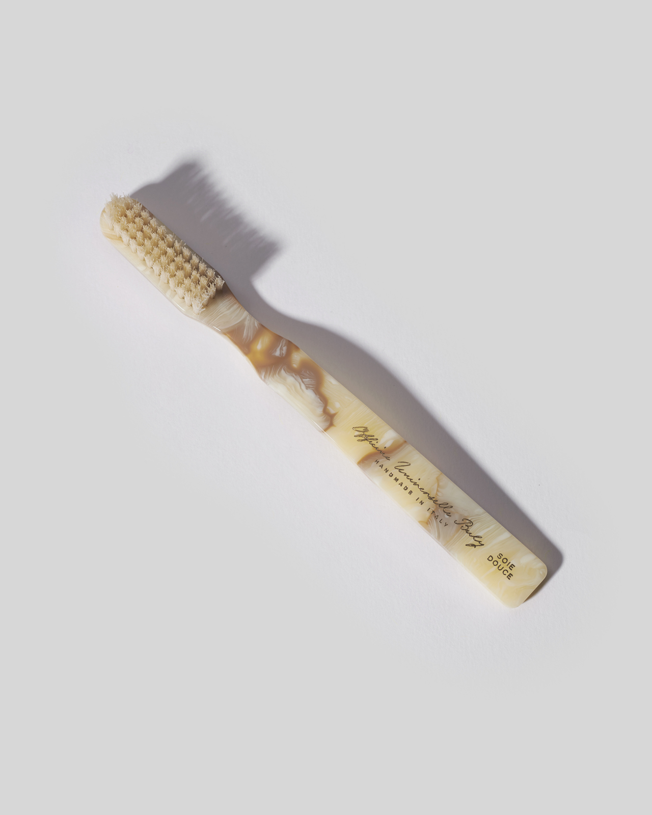 Toothbrush in silk